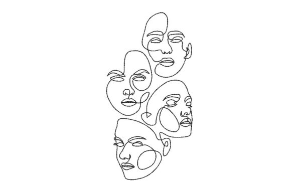 4 Face Embroidery Design Review