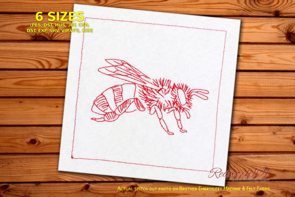Close Up View of Honey Bee