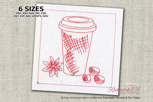 Coffee Cup with Beans