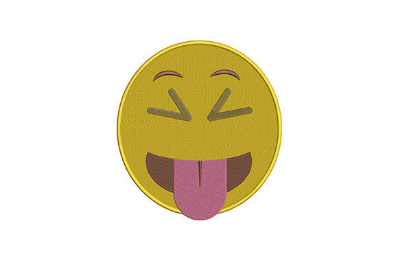 Face with Tongue Emoji