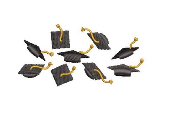 Falling Graduation Capes