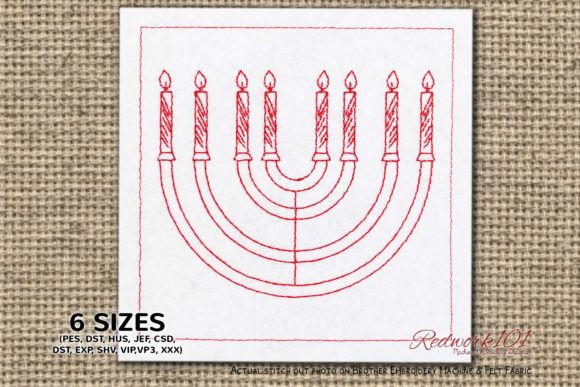 Hanukkah Embroidery Design Review