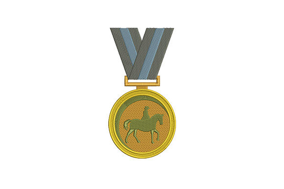 Horse Rider Medal