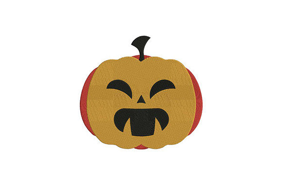 Laughing Pumpkin Face