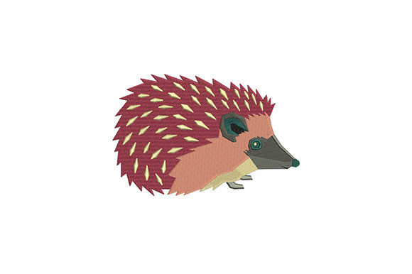 Pink and Red Porcupine