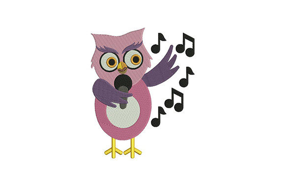 Singing Pink Owl