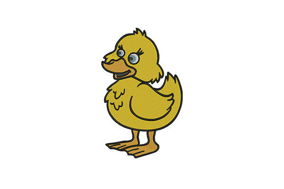 Yellow Duck Bird